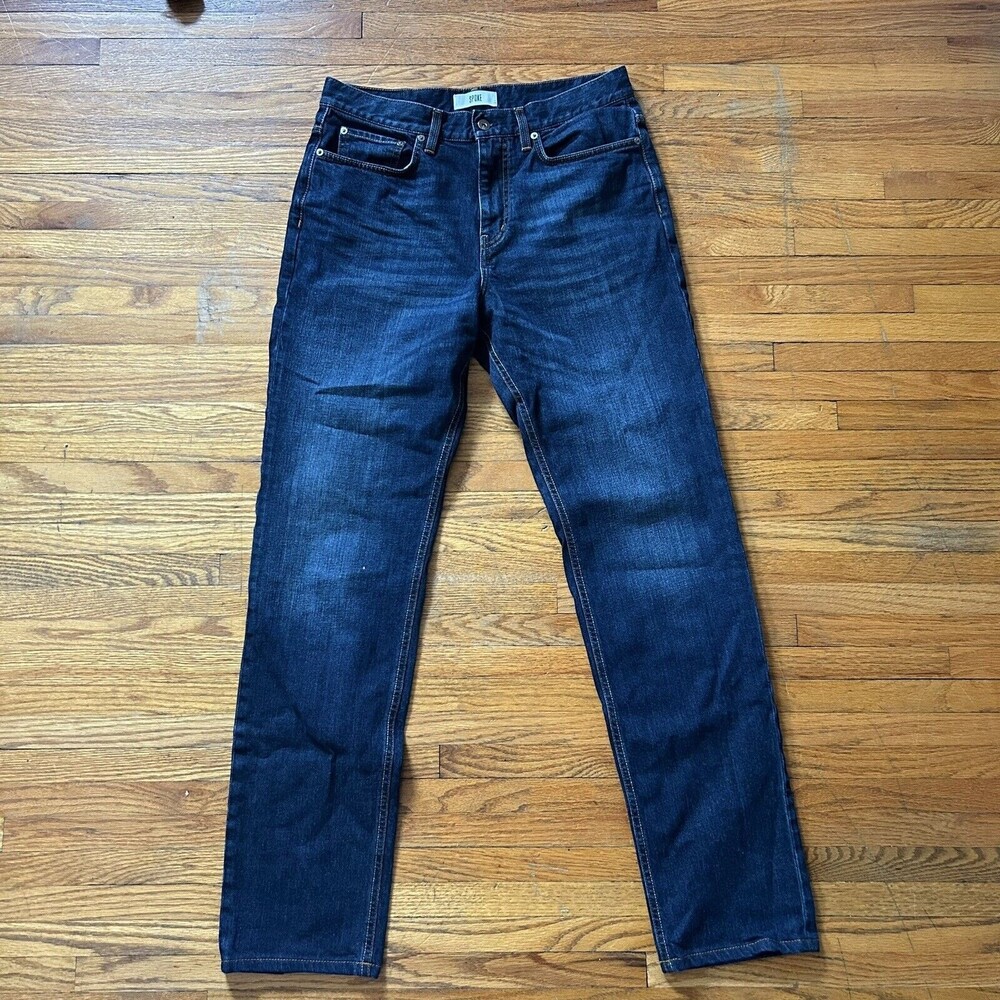 SPOKE Build C Men's 32 X 33 Dark Wash Denim Straight Leg‎ Jeans